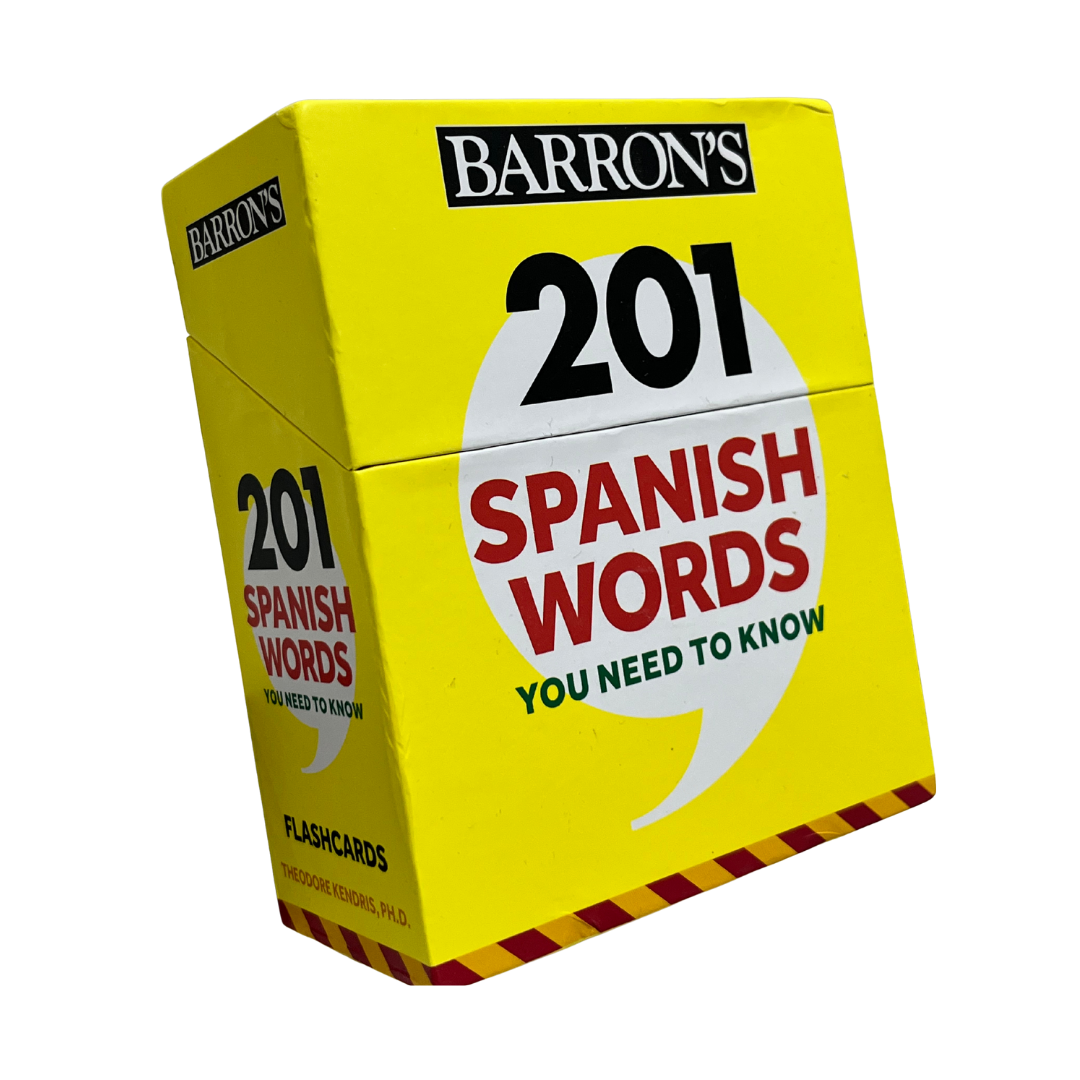 201 Spanish Words You Need to Know Flashcards