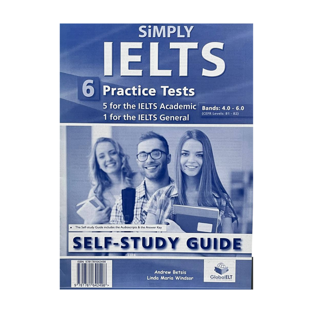 Simply IELTS Practice Tests: 6 Practice Tests + CD