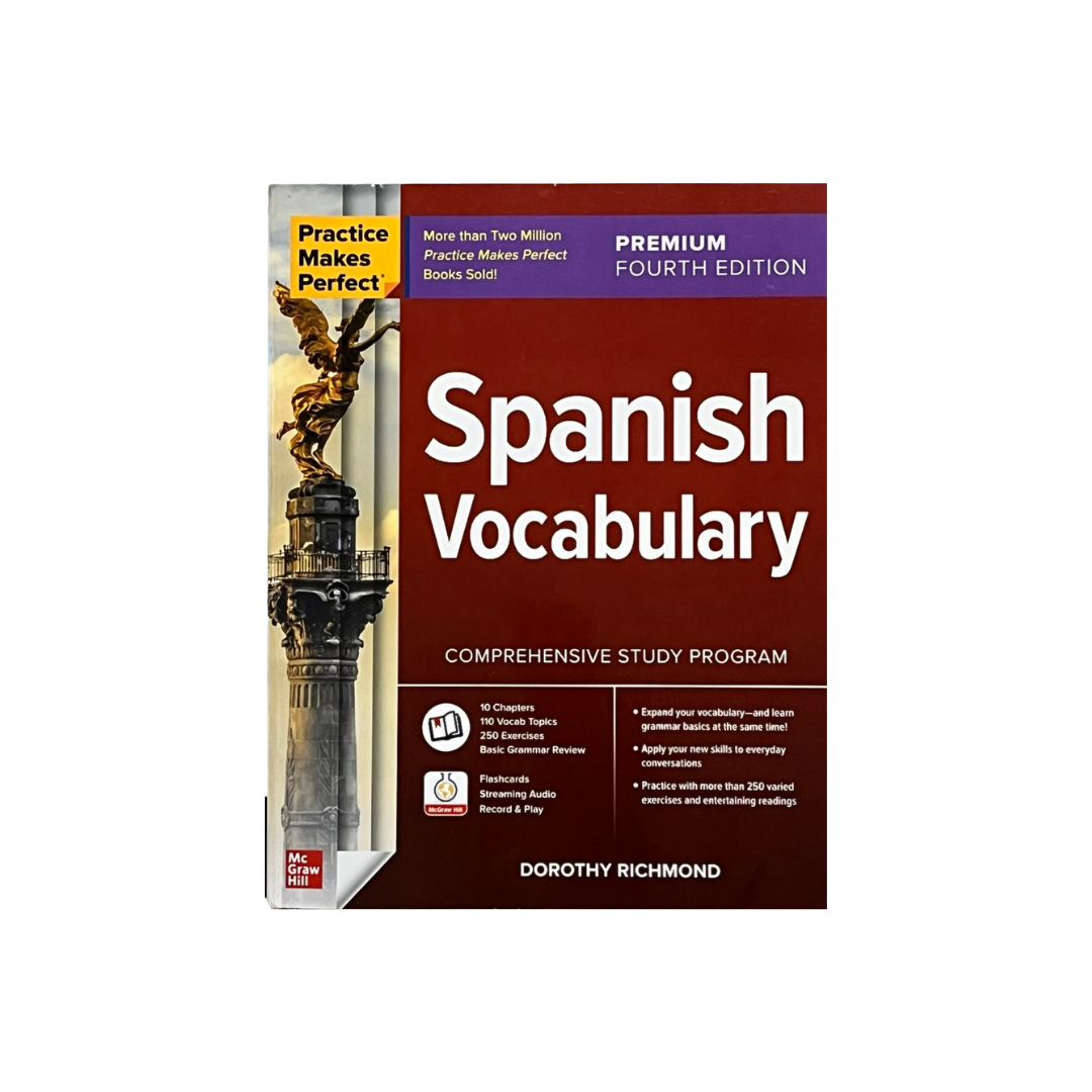 Practice Makes Perfect: Spanish Vocabulary, Premium Fourth Edition